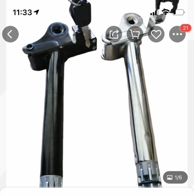 Flip Seat Tube With Keys que dobla piezas eléctricas de los accesorios de Ebike de los accesorios de la bici de E