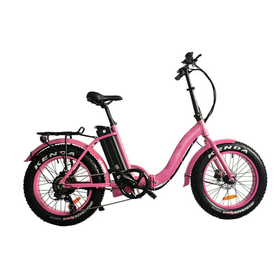 Neumático gordo eléctrico plegable Ebikes de la bici eléctrica gorda del neumático de Off Road con el niño Seat