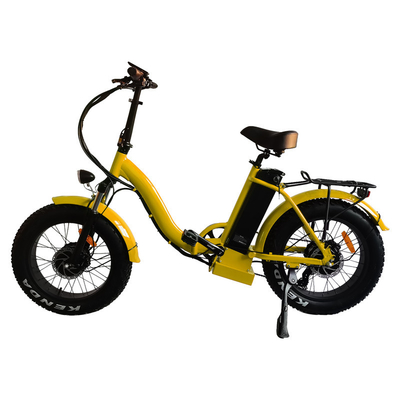 Bicicleta gorda eléctrica de búsqueda híbrida de la bici del neumático del plegamiento