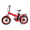 Peso ligero eléctrico plegable de aluminio de la bici con el niño Seat los 55km potentes H