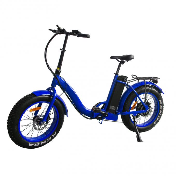 10ah 36v 20 vatio plegable eléctrico pequeño Ebike plegable de la bici 500 de la pulgada 0