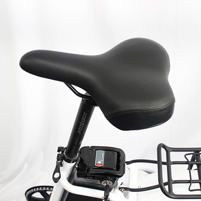 10ah 36v 20 vatio plegable eléctrico pequeño Ebike plegable de la bici 500 de la pulgada 4