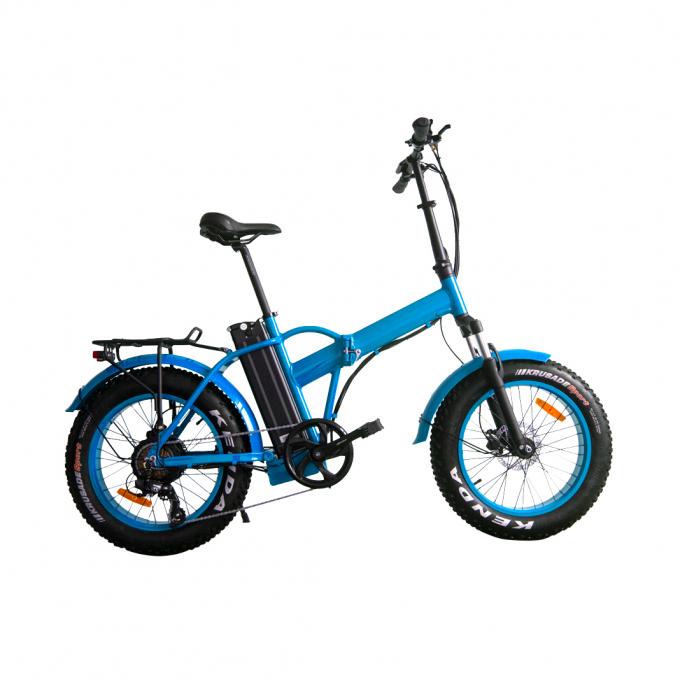 Peso ligero eléctrico plegable de aluminio de la bici con el niño Seat los 55km potentes H 1