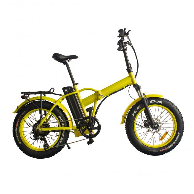 Peso ligero eléctrico plegable de aluminio de la bici con el niño Seat los 55km potentes H 3