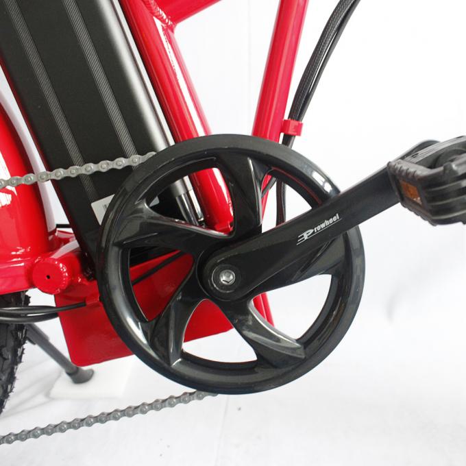 Peso ligero eléctrico plegable de aluminio de la bici con el niño Seat los 55km potentes H 5