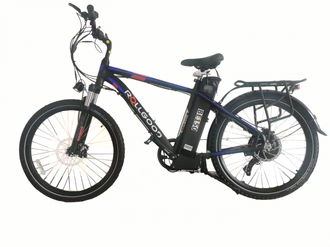 26 montaña llena ligera eléctrica Ebike 250w-500w de la suspensión de las bicis de montaña de la pulgada 40mph 0