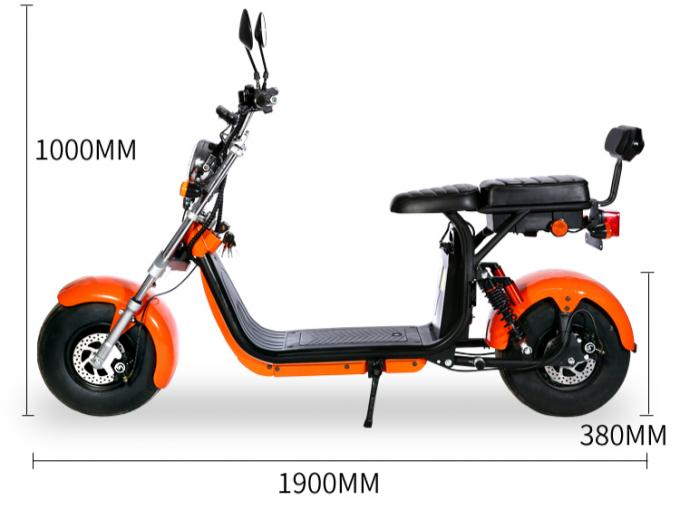 Harley Electric Scooter grande 2000w 1000w 12ah 60v 1500w Harley Coco Bike 8