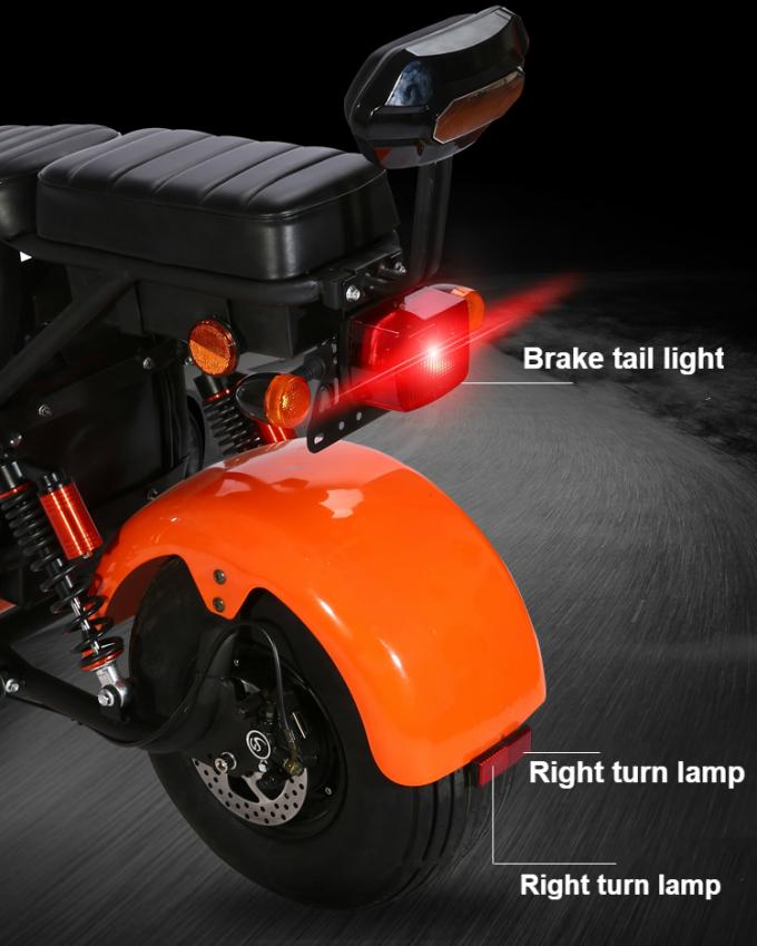 Harley Electric Scooter grande 2000w 1000w 12ah 60v 1500w Harley Coco Bike 13